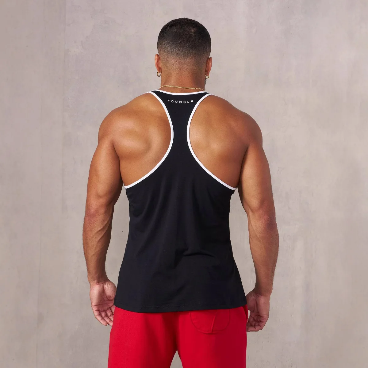 Mens Cotton Tank Tops For Gym Fitness