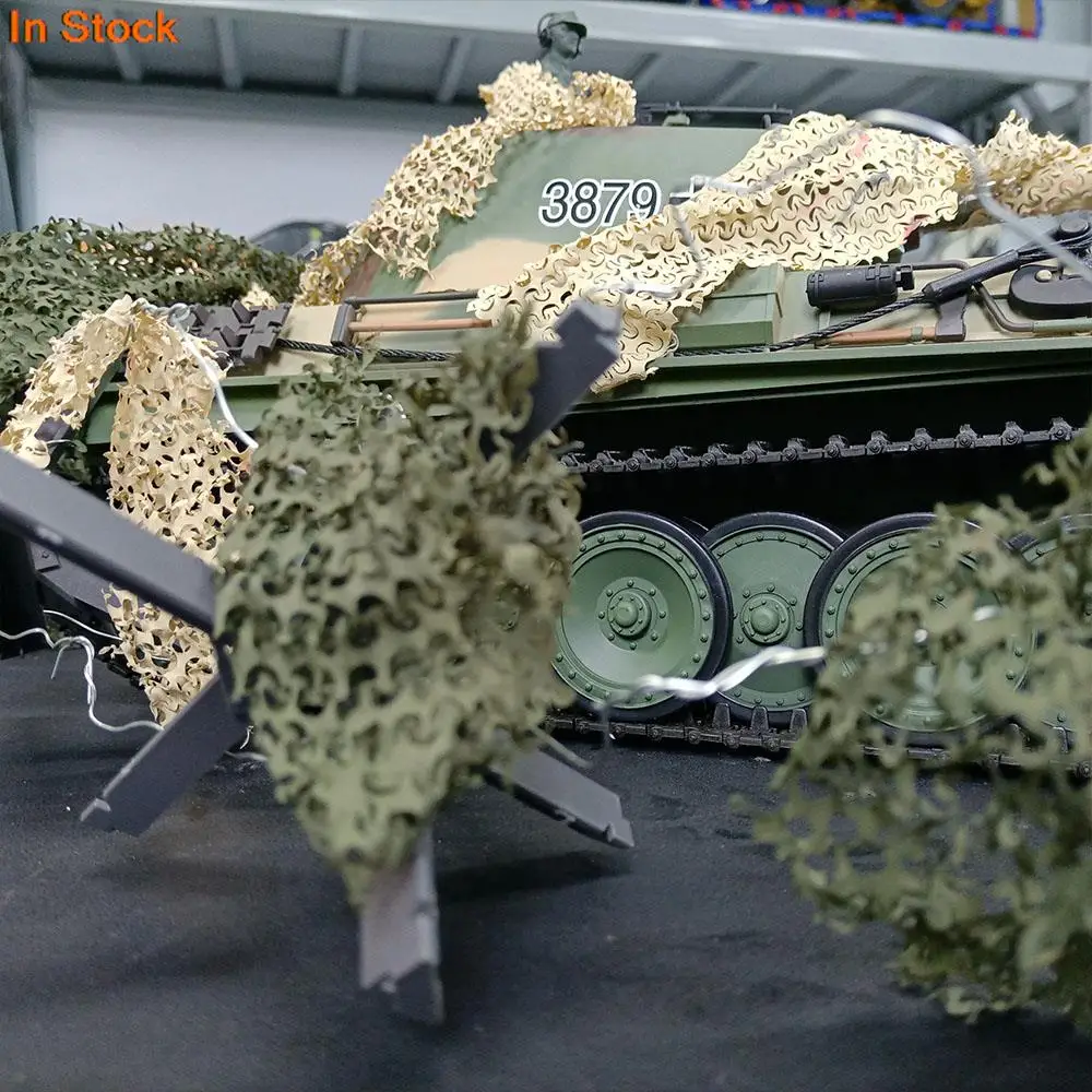 Heng Long Spare Parts Camouflage Net Green for Toucan 1/16 RC Tank Military Model Tiger I Challenger II King Tiger Sherman Army