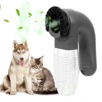 Pet Grooming Vacuum Cleaner Portable Cat Grooming Vacuum Electric Animal Hair Suction Device for Long/Short Haired Dogs Cats 4