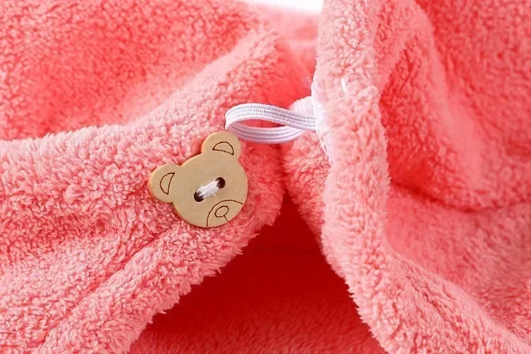 Women Hair Drying Hat Quick-dry Microfiber Hair Towel Cap Hat Bath Hat Solid Towel Cap Super Absorption Turban Hair Dry Cap