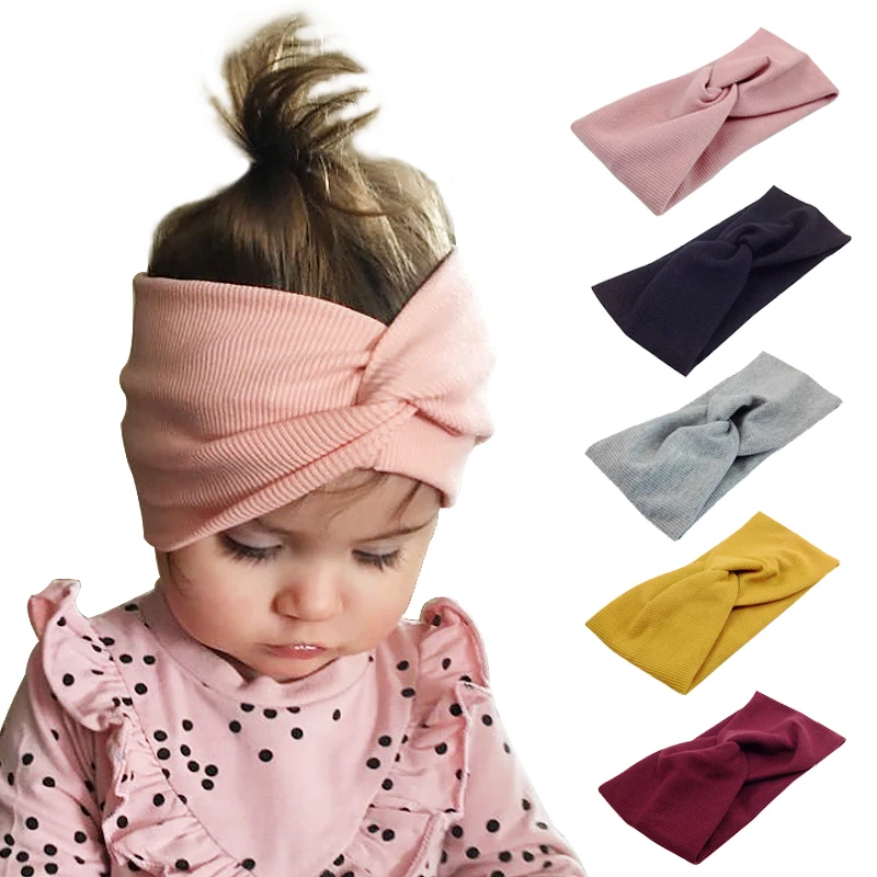 Baby Headband for Girls Hairband Girls Knotted Soft Elastic Accessories hair bands hair accessories hair headband accessories baby headband set