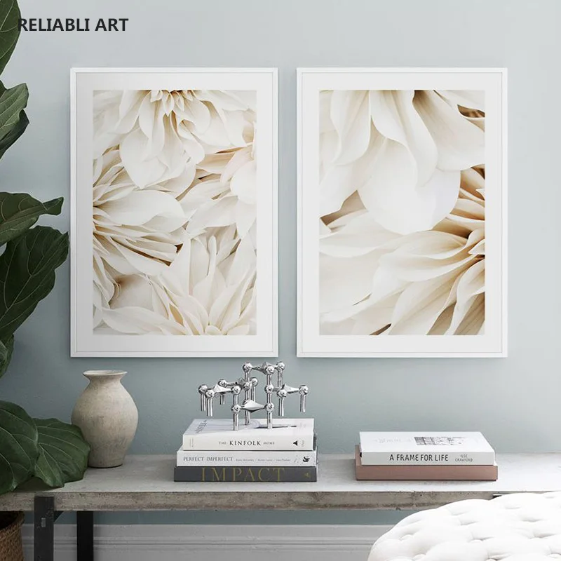 

Плакаты и принты цветущих красивых цветов, настенное искусство, Картина на холсте, Современная фотография гостиной, Декор