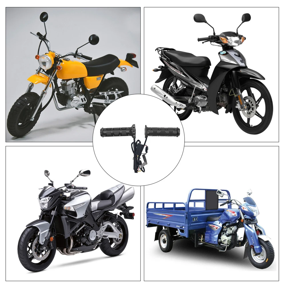 Waterproof Electric Heated Grips for Motorcycle Handlebars