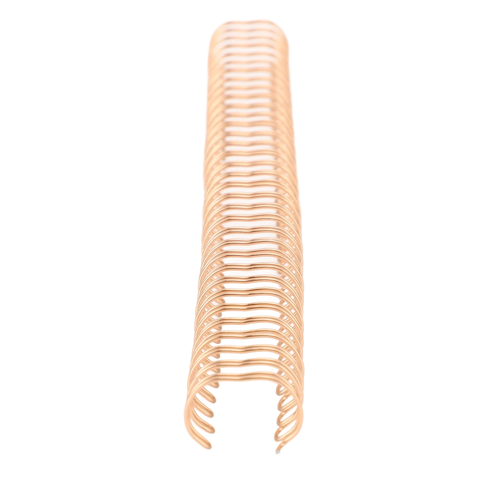 100개입 9/16인치 와이어 바인딩 스파인 120매 용량 스파이럴 더블 루프 바인딩 트윈 루프 와이어 콤 바인딩 스파인