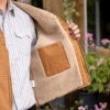 V26-0001 US Big Size Super Quality Multi Pockets Waistcoat Men's Cotton Canvas Fishing Vest 4