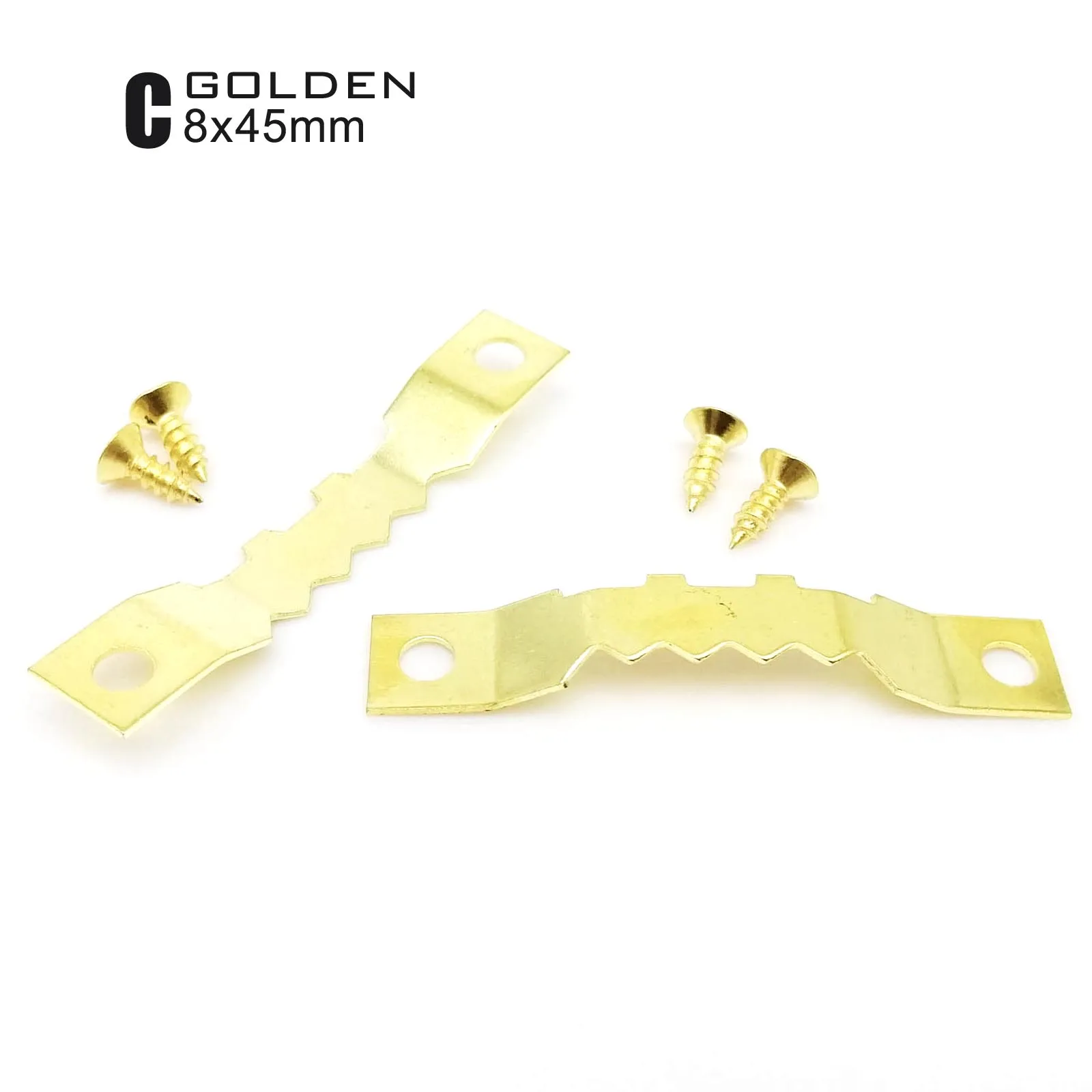 Picture Frame Hangers 25pcs Sawtooth Hooks with Screws