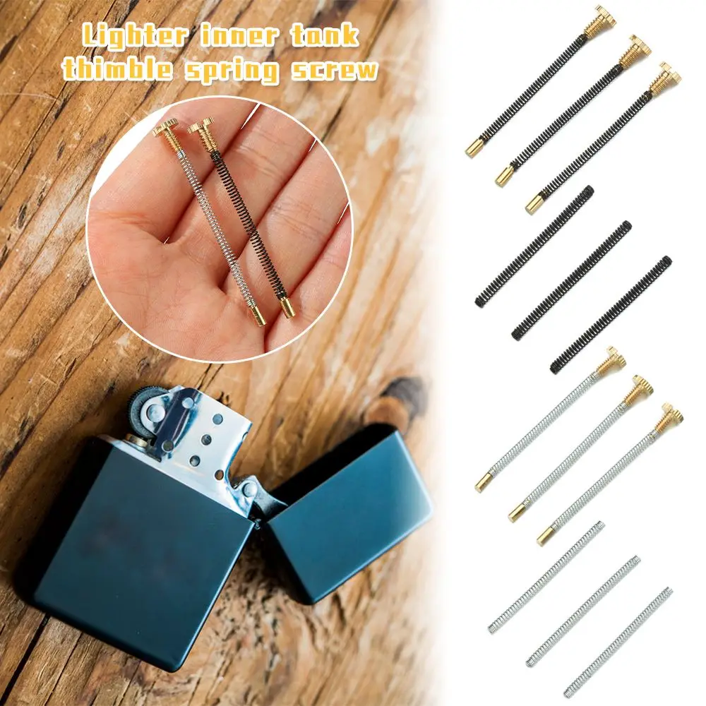 Kerosene Lighter 1PC Repair Kit For Zippo Zorro Flints Thimble Inner Bladder Movement Screws Replacement Lot Tool