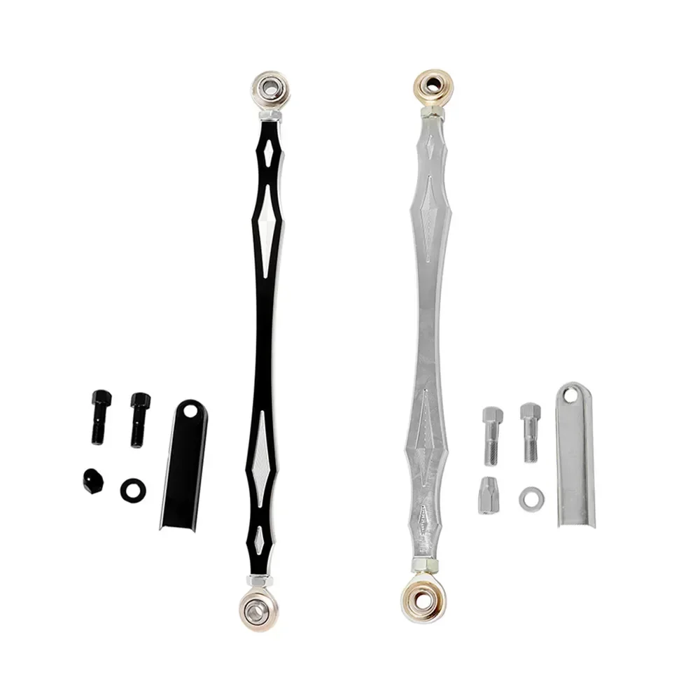 

For Harley Touring Softail Road King Electra Glide Fat Boy CNC Aluminum Motorcycles Gear Shift Linkage Lever Black/ Chrome 330mm