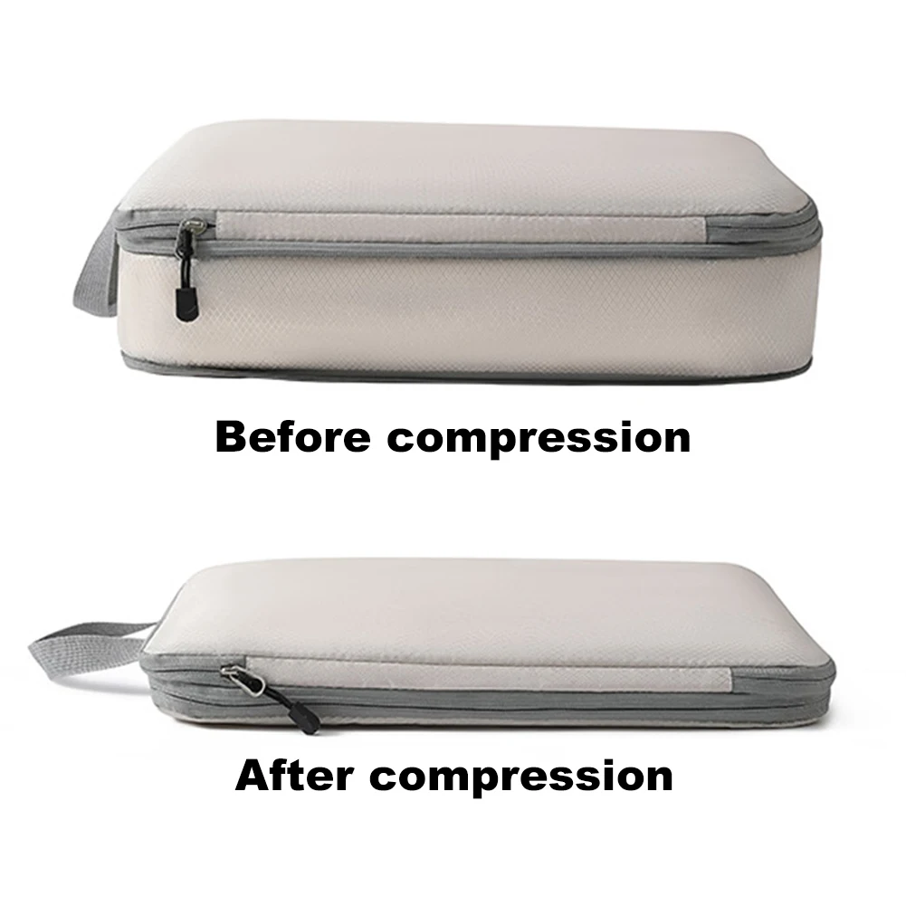 여행용 압축 포장 큐브, 신발 가방 포함, 정리함 가방, 휴대 가방, 5 세트