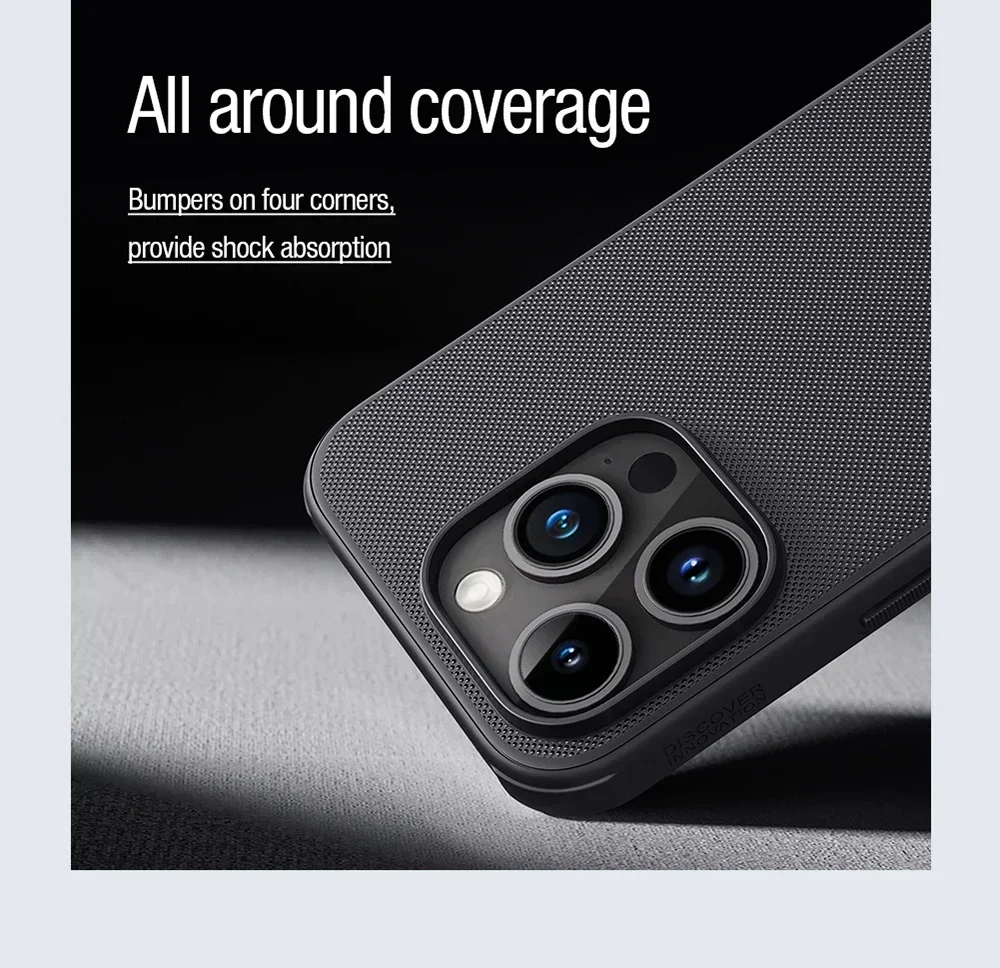 Nillkin Frosted Shield Pro Magnetic Case - Durable PC+TPU Protection Back Cover