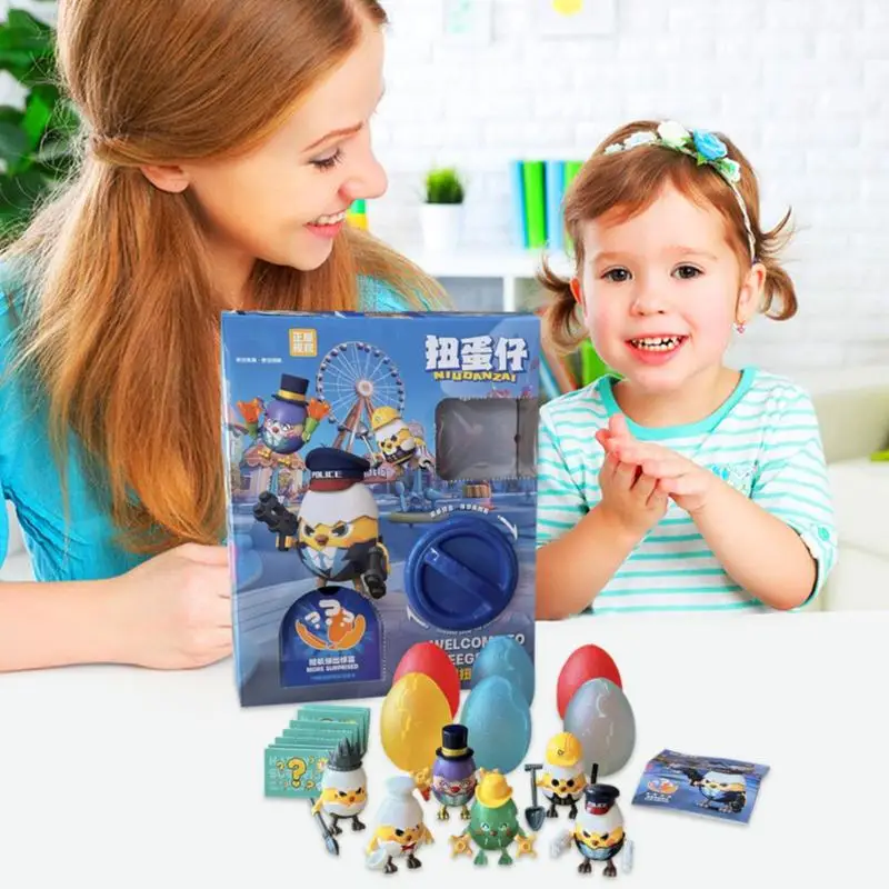 Children Vending Machine Mini Claw Machine Kids Toys Cartoon Catch Doll Egg Twisting Machine Surprise Gifts For Kids Boys Girls 4