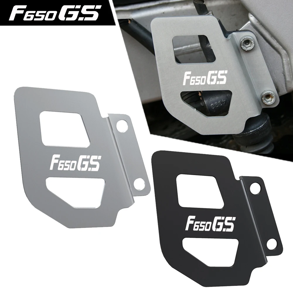 

Motorcycle Accessories Rear Brake Master Cylinder Guards Cover Protector For BMW F650GS F650 GS Single Dakar 2000-2007 2006 2005
