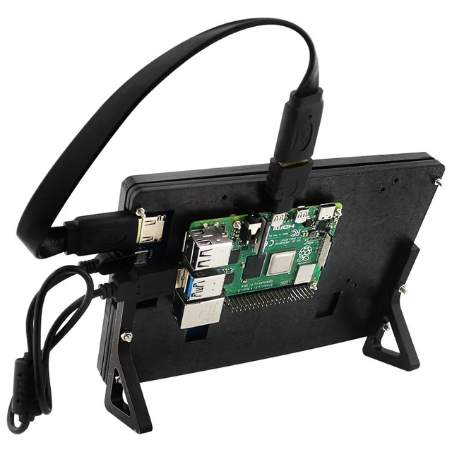 Case écran 7 pouces pour Raspberry Pi 4 - Melopero Electronique