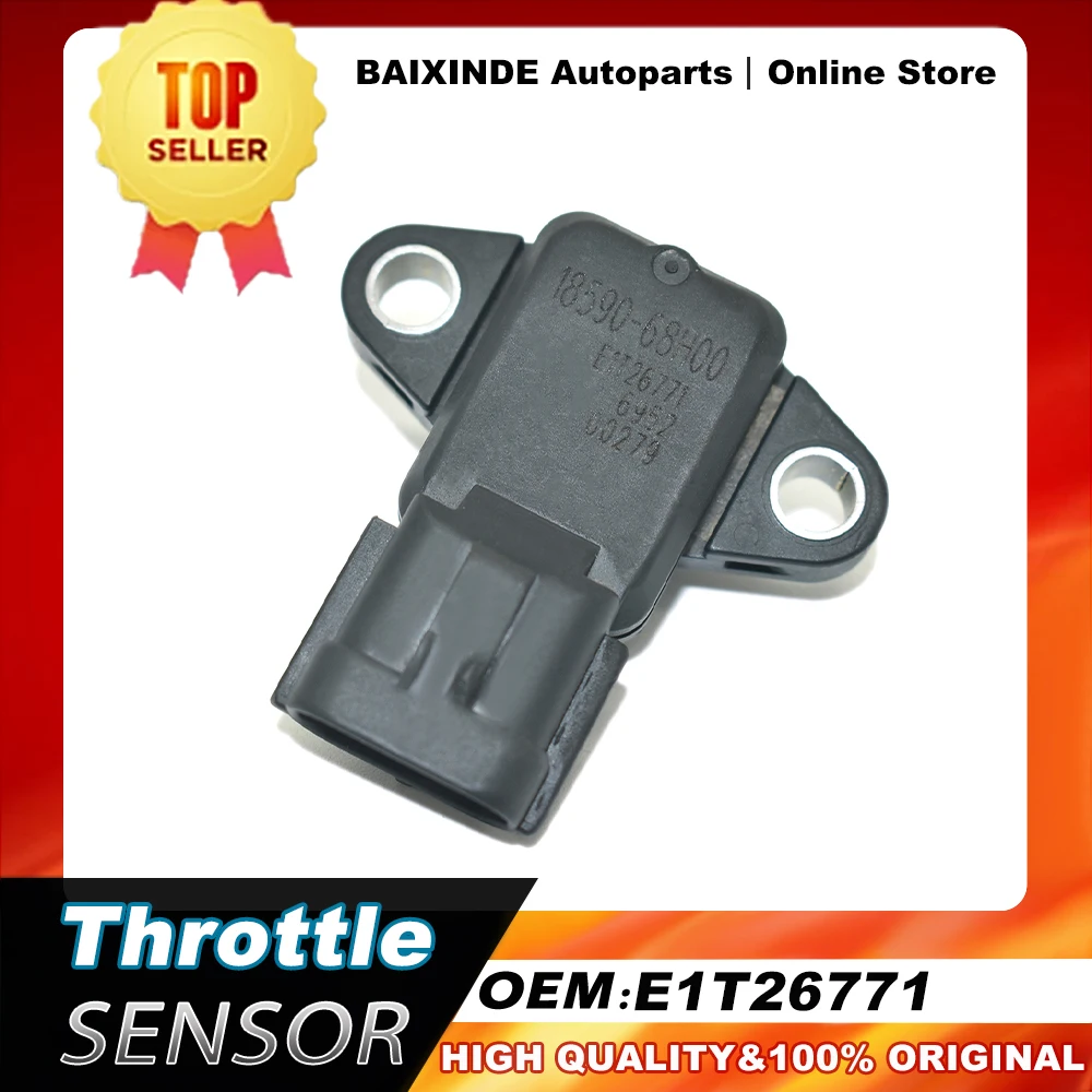 

OEM 18590-68H00 1859068H00 E1T26771 MAP Manifold Absolute Pressure Sensor For Mitsubishi SUZUKI Grand Vitara Outboard DF 150 175