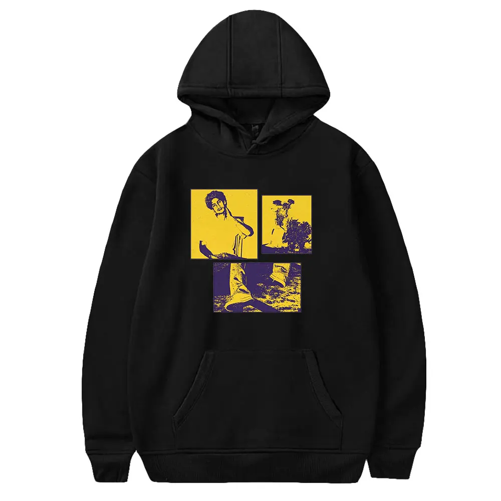Dominic Fike Felpa Con Cappuccio Non Fissare Al Sole Tour 2023 Album Di Scottature Solari Manica Lunga Streetwear Donna Uomo Felpa Abbigliamento Hip H