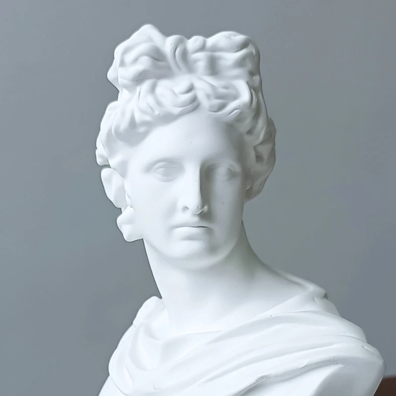 Home Decor Items Decorative Sculpture Art Resin Figures Statue For Living Room Decoration Desk Bookcase Ornaments Home decor Beethoven Apollo