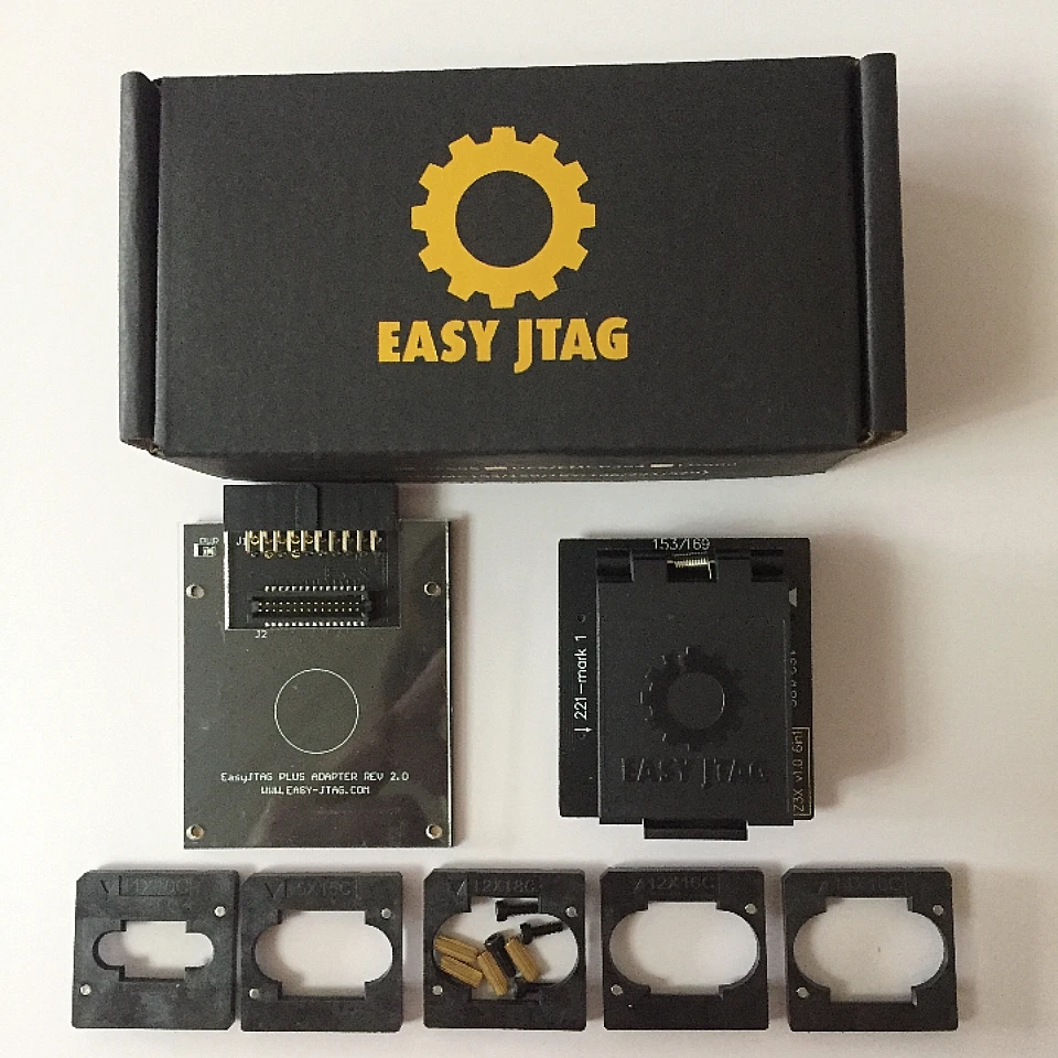이지 JTAG 플러스 박스 + 4개 소켓 UFS /EMMC 254 EMMC 6 in 1 UFS 153.UFS 95.