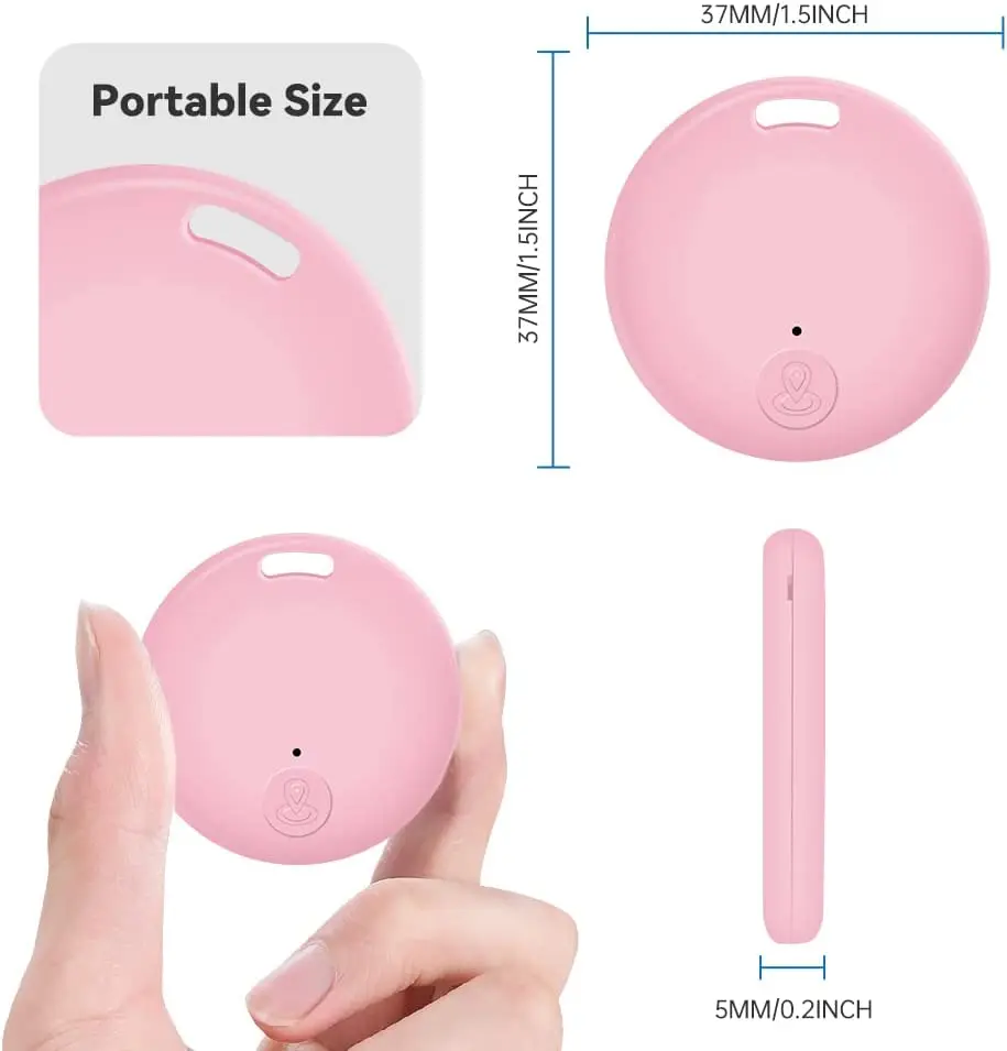 Mini GPS Tracker Pets Keys Anti-Lost Device Kid Bag Wallet Tracker Bluetooth 5.0 Wireless Tracking Smart Finder Alarm Locator gps locator anti lost tracker anti lose tracker item locator anti lost locator