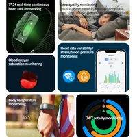 2208A Smart Bracelet Heart Rate Blood Pressure Monitor Pedometer Sport Fitness Tracker for Men Women Electronic Bracelet - Image 5