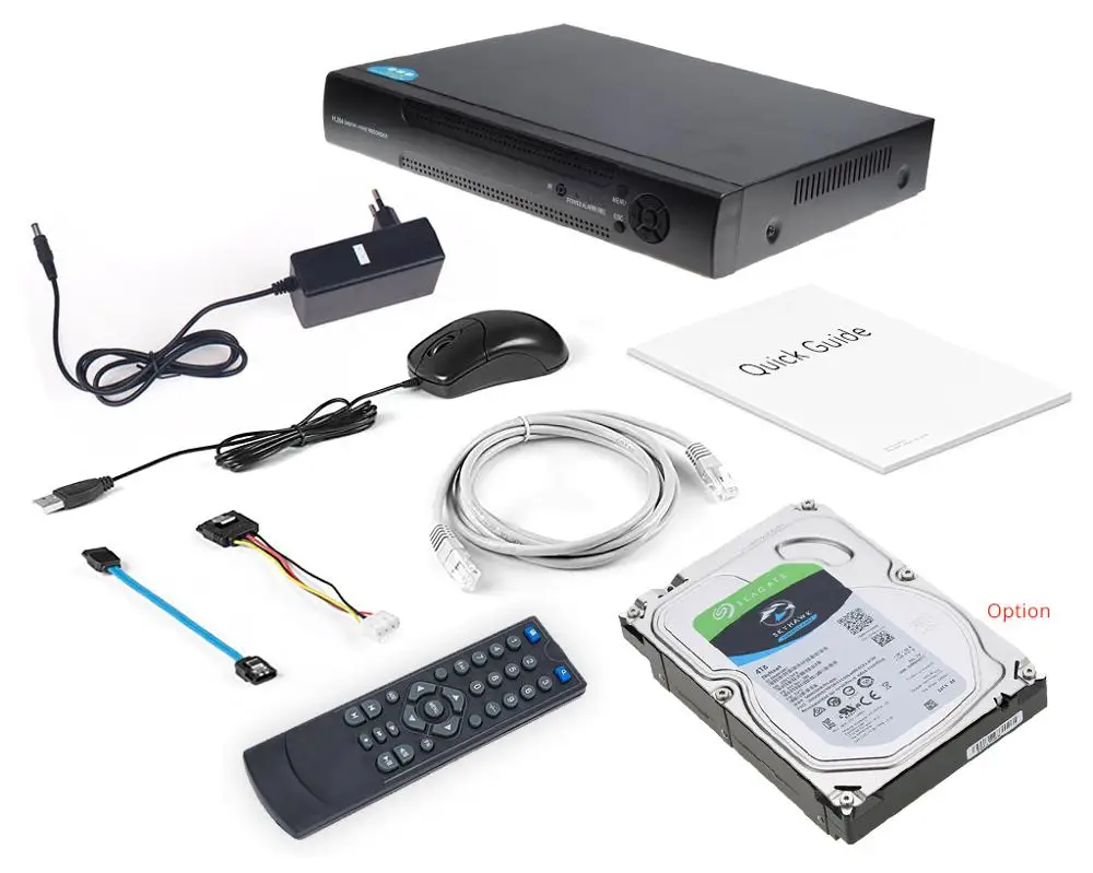 Network Video Recorder 4CH 8CH Video Surveillance DVR Onvif AHD/TVI/CVI/CVBS Hybrid Audio Video Recorder CCTV Digital Recorder NVR For 1080P IP Camera