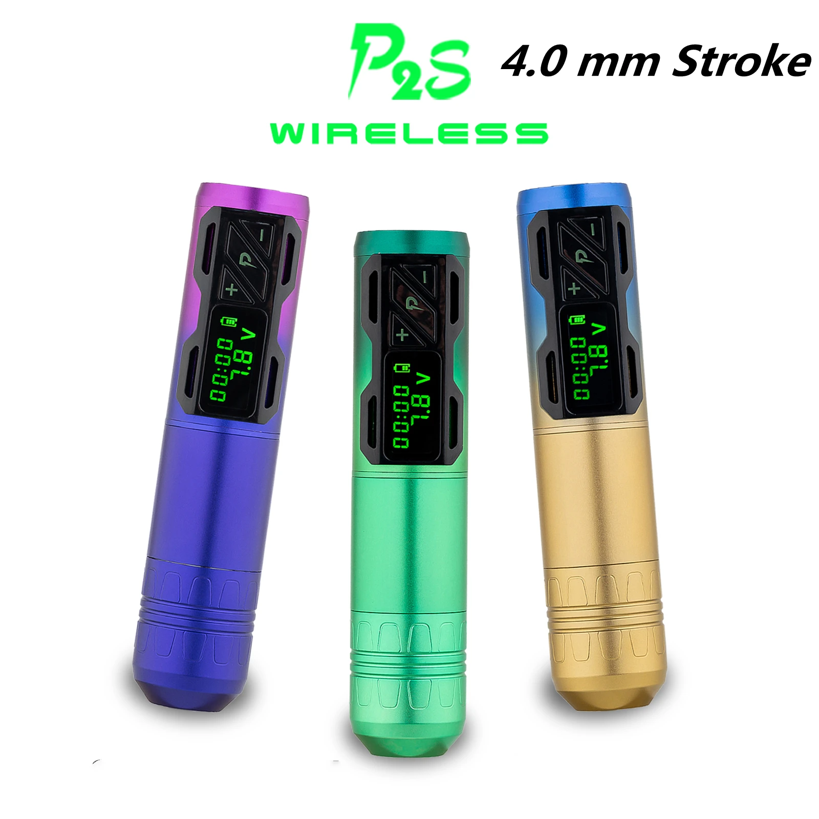 4.0 MM Stroke EZ Portex Generation 2S (P2S) Cartucho de batería inalámbrica  Máquina de pluma de tatuaje Color degradado Motor suizo personalizado -  AliExpress