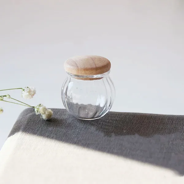 5/10pcs  1/12 Scale Miniature Dollhouse Glass Candy Jar Pretend Play Toy Barbies Doll Kitchen Mini Cookies Food Toy Accessories 6