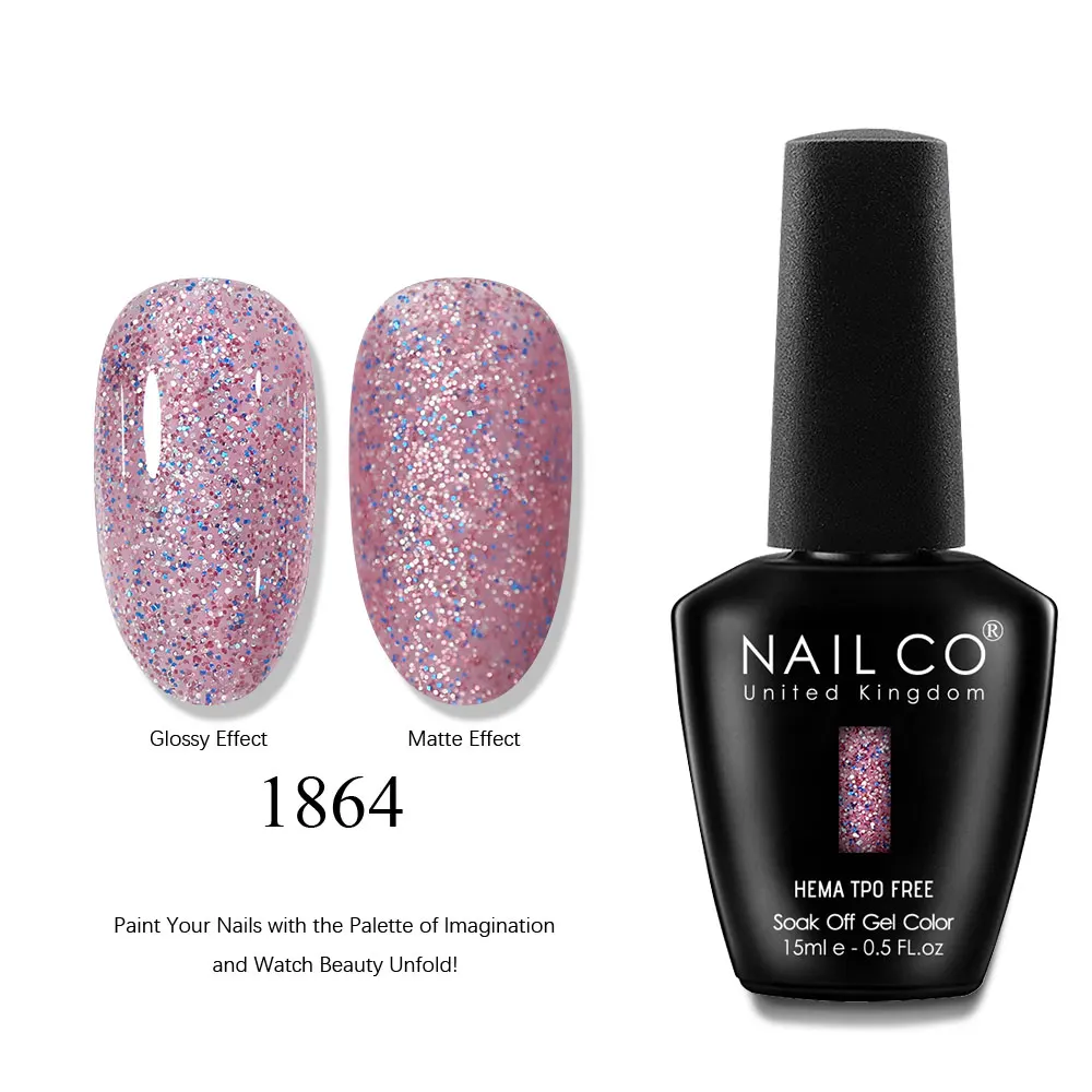 Premium Winter Gel Nail Polish - 15ML UV Semi-Permanent Varnish in High-Quality Glass Bottle