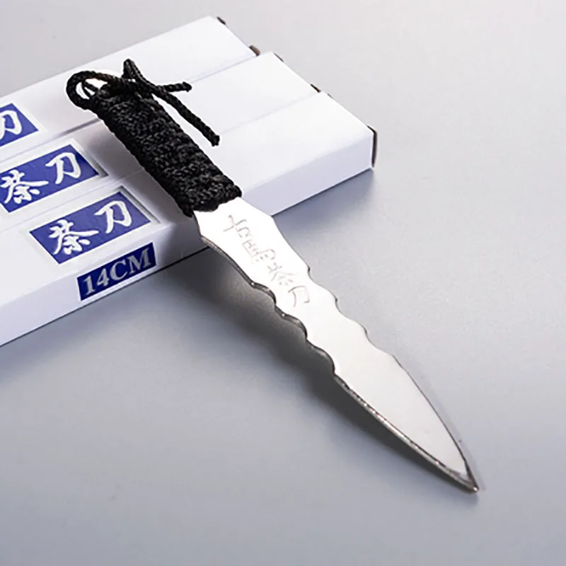 Stainless Steel Puer Tea Knife Needle Set, Puer Knife, Stainless Steel, Metal Insert, Thick Knife, Tea Accessories, High Gr