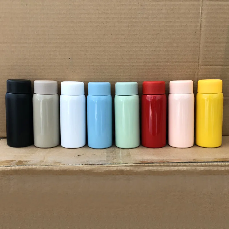 TINYSOME Mini Thermos Cup 150ml Portable Stainless Steel Coffee Vacuum  Flasks for Outdoor Traveling Small Capacity Travel Drink Water Bottle