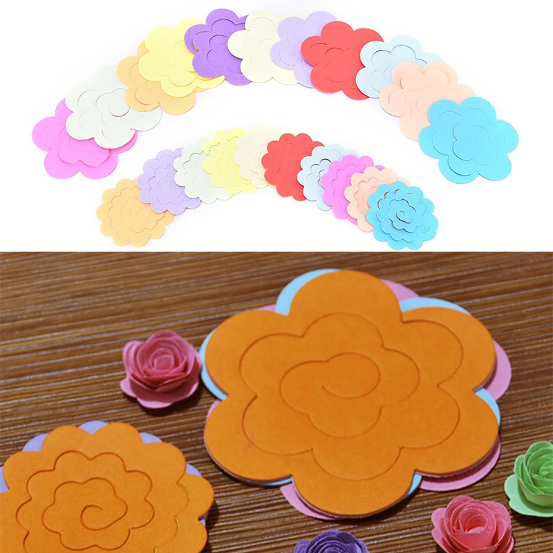 90PCS Paper Quilling Kit Quilling Paper Strips Flowers Strip Paper