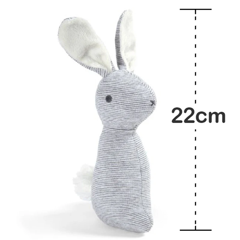 Baby Toys Baby Rattle Toys Colorful Baby Rattles Fox Deer Zebra Bear Bunny Animal Shaped Infant Hand Rattle