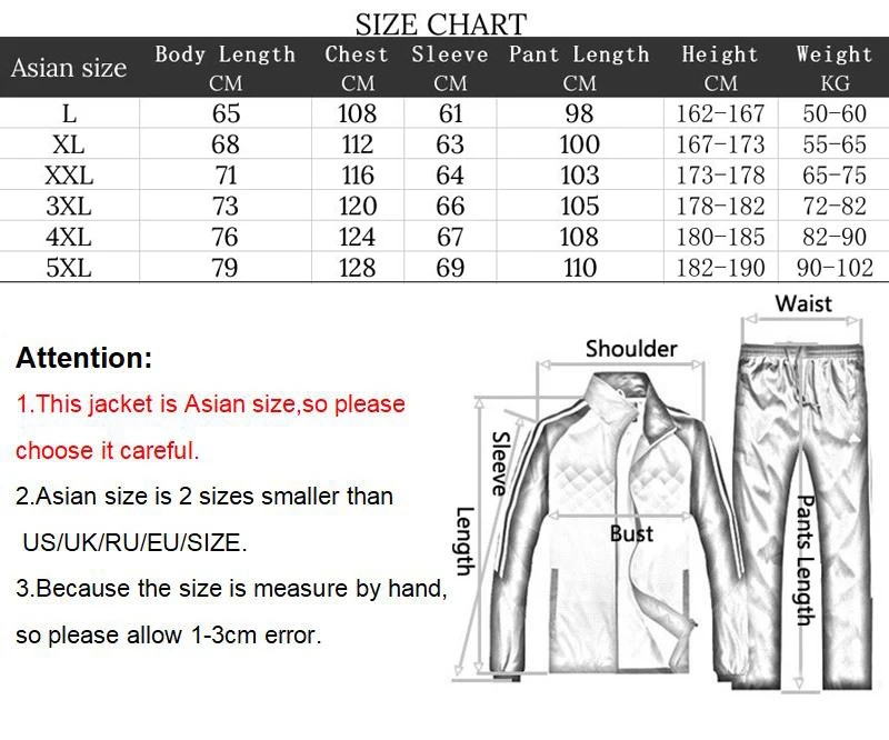 Men's Spring Autumn Sportswear Tracksuit Main View