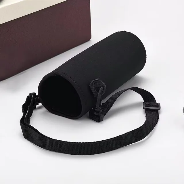1pc 420-1500ML Sports Water Bottle Case Insulated Bag Neoprene Pouch Holder Sleeve Cover Carrier for Mug Bottle Cup with Strap 3
