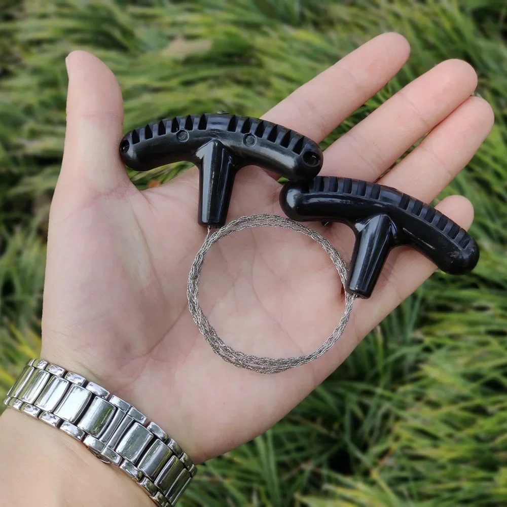 Manual Steel Rope Chain Saw - Portable Survival Gear for Emergency, Camping, and Travel 4