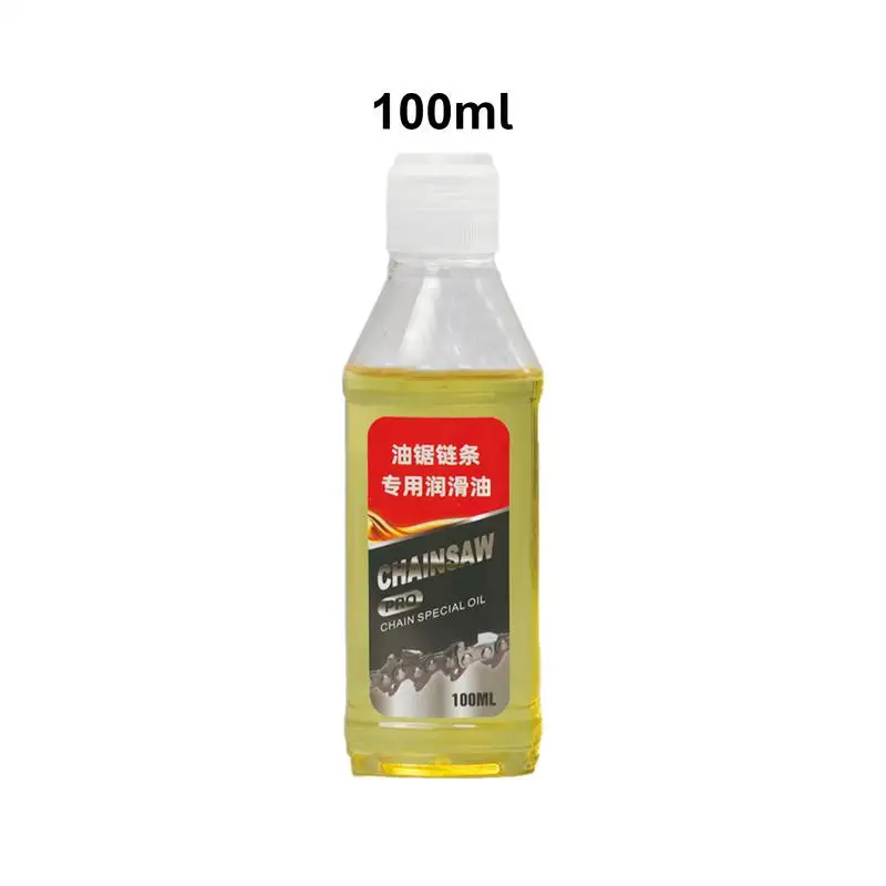 100ml Chain Oil For Chain Saw Noise Reduction Saw Oil Lubricant Rustproof Protection Lube Maintenance Tool bicycle shock absorber oil,bicycle lubricant