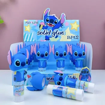 Disney Lilo Stitch Solid Glue Cartoon Super Strong Adhesives Glue Stick Anime Stitch Student Stationery School Supplies Gifts