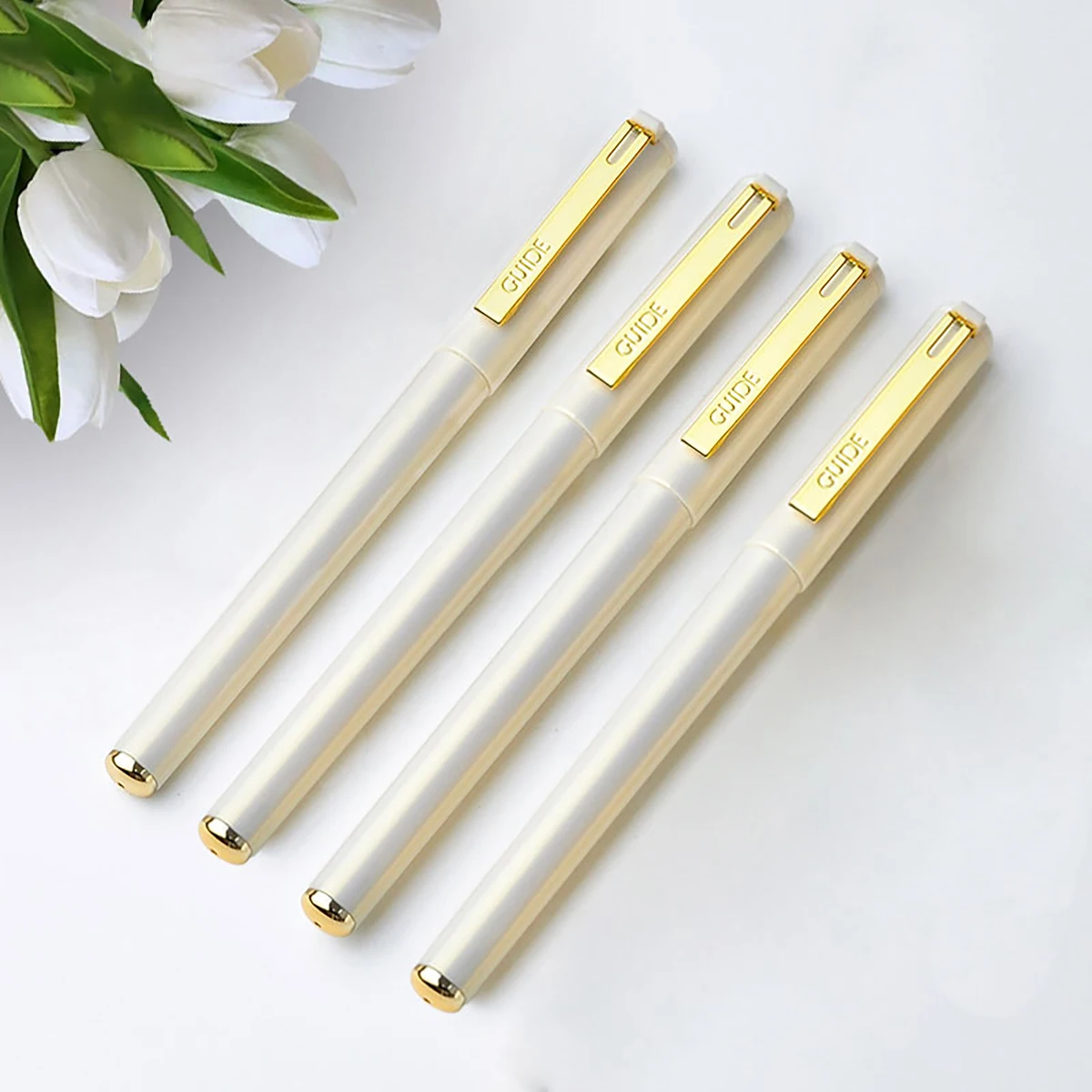 3/6pcs white Gel Pen Write smoothly Fast Dry 0.7mm Replaceable Refill School Stationery Supplies Back-to-school season r kelly write me back 1 cd