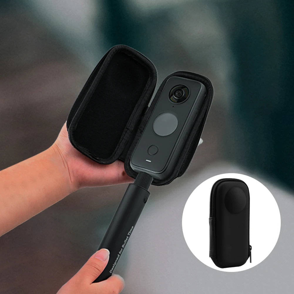 PU 여행 하우징 교체 방수 파노라마 카메라 보관 가방 액세서리, Insta360 X3 X2 용 휴대용 미니 보호