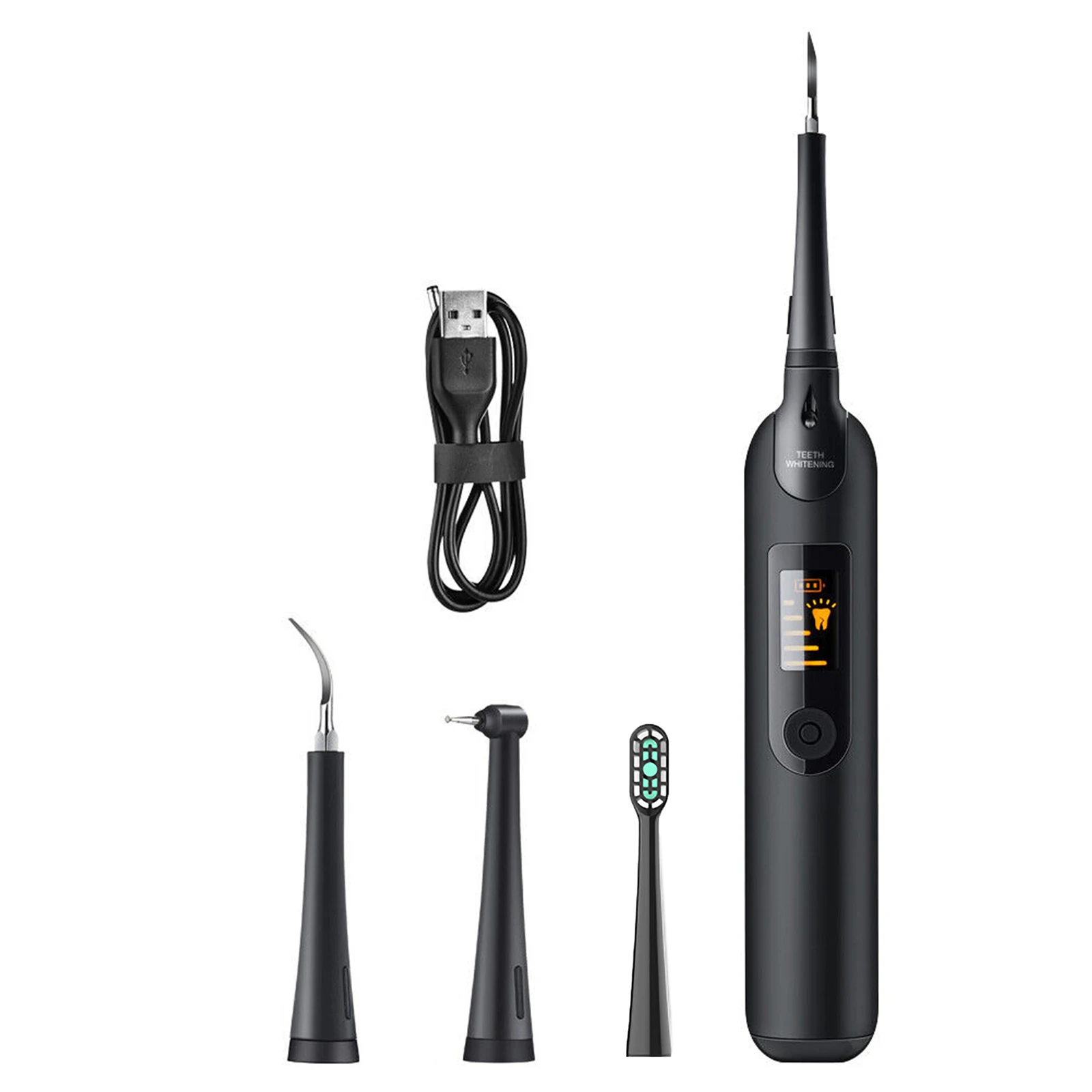 

Ultrasonic Teeth Beautifier Removes Teeth Stains and Cleans Tartar Smart Electric Teeth Cleaner