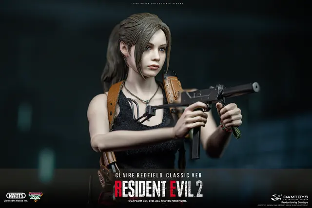 Resident Evil 2 Remake - Leon and Claire Figures by DAMTOYS - The Toyark -  News