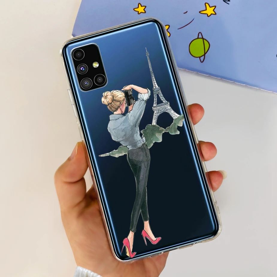 Clear Silicone Soft TPU Phone Case with Popular Painted Design