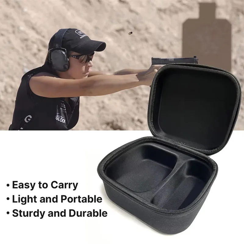 Étui rigide en EVA pour Howard Leight par Honeywell Impact Earmuff et gènes pouvant accueillir des écouteurs et des lunettes (étui uniquement)