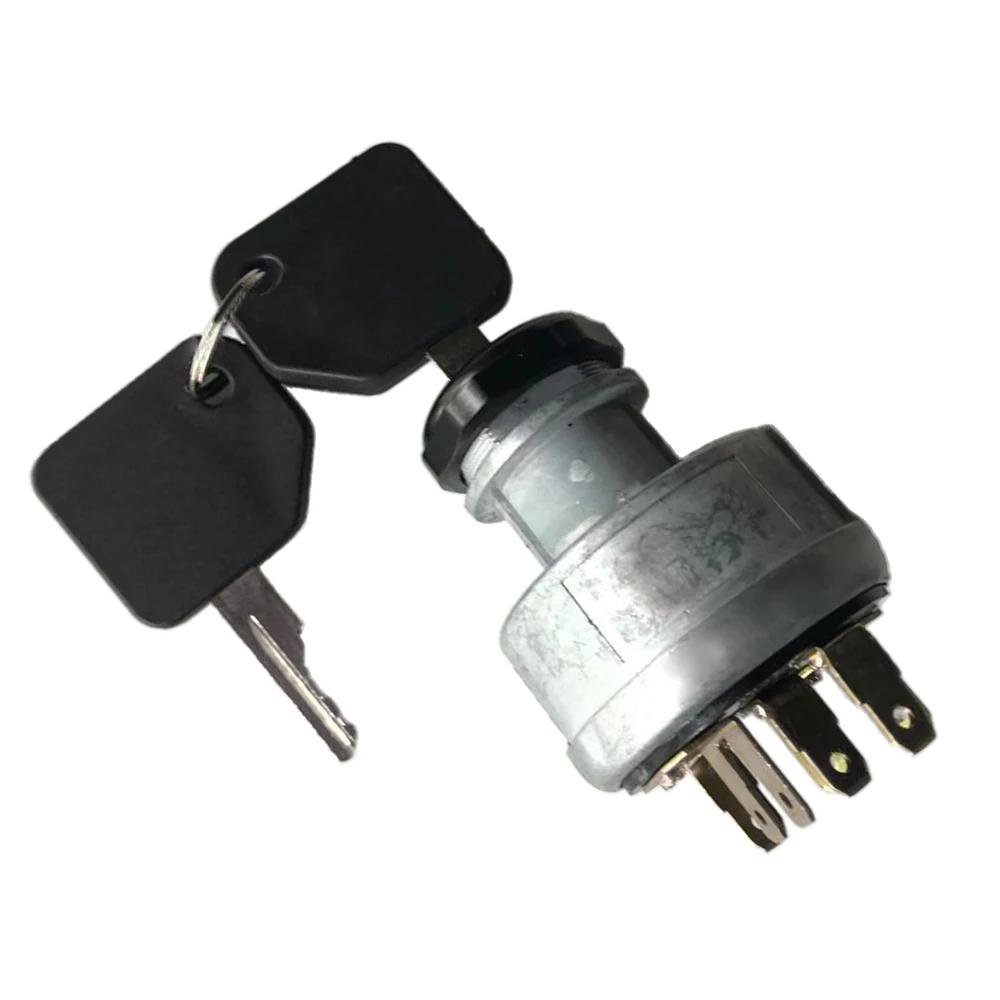 Ignition Switch With 2 Keys Fit For Case Skid Steer Loader 1835B 1835C 1840 1845B 1845C 282775A1 D134737 A77312 A134737 L61053