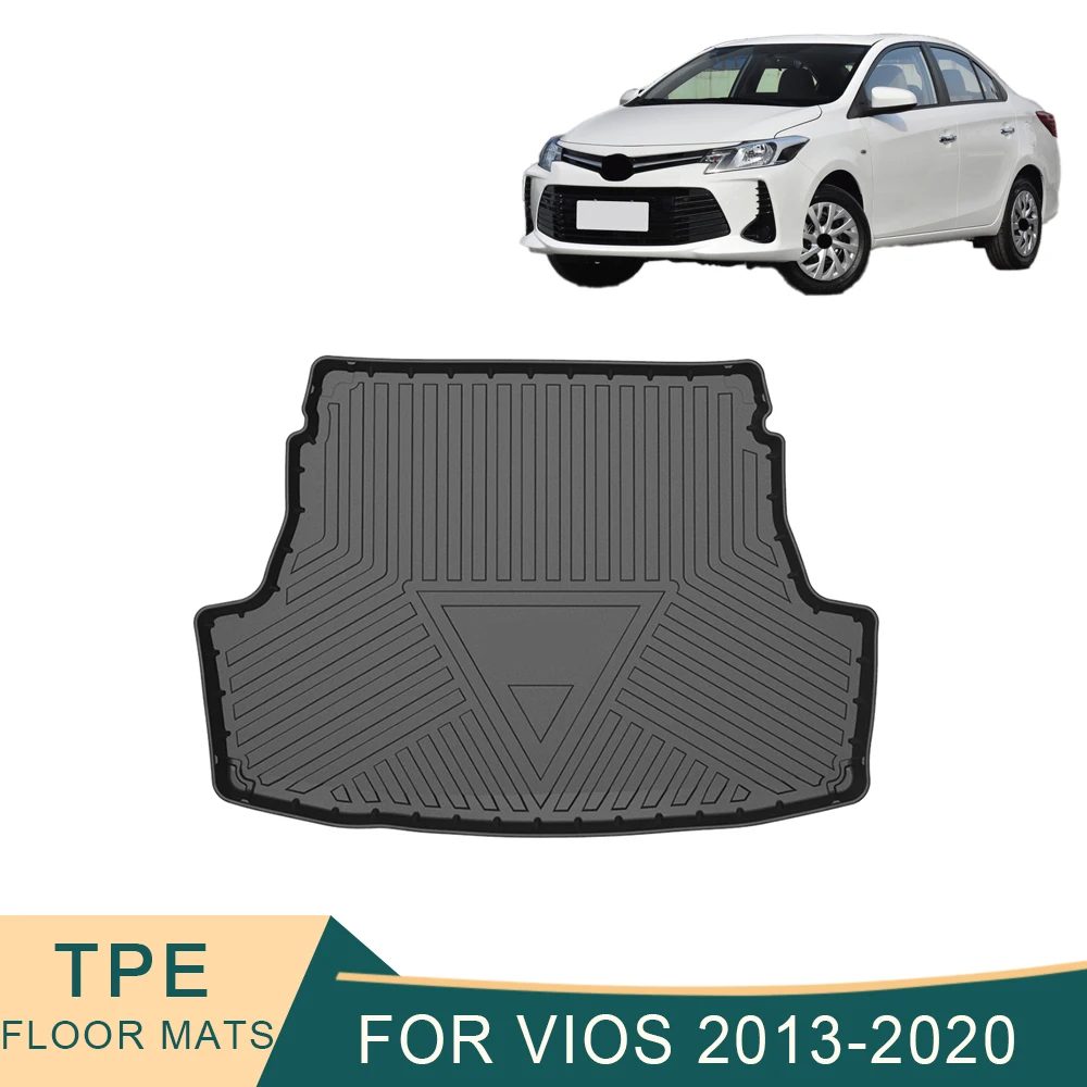 

Нескользящие Коврики для багажника из ТПЭ для Toyota Vios XP150 2013-2020