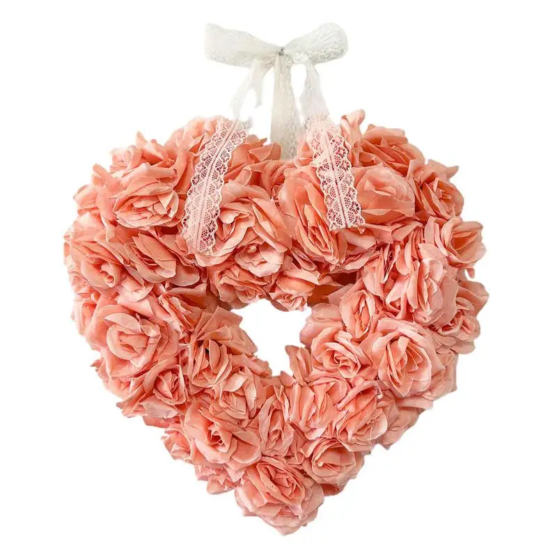 

Heart Shape Wreath Pendants Wedding Hanging Ornament Heart Garland For Valentines Day Decoration for Home Valentines Gifts