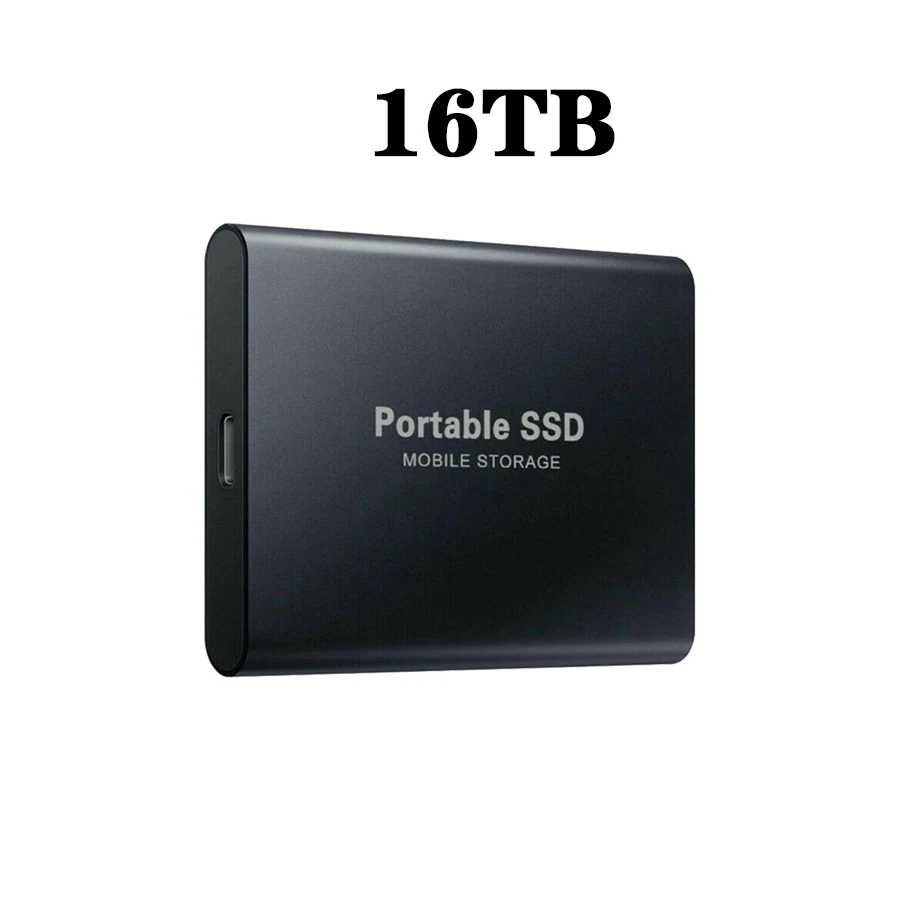 the biggest external hard drive Portable 100% New Original External Hard Drive Disks USB 3.1 4TB SSD Solid State Drives For PC Laptop Computer Storage Device external disk drive External Hard Drives