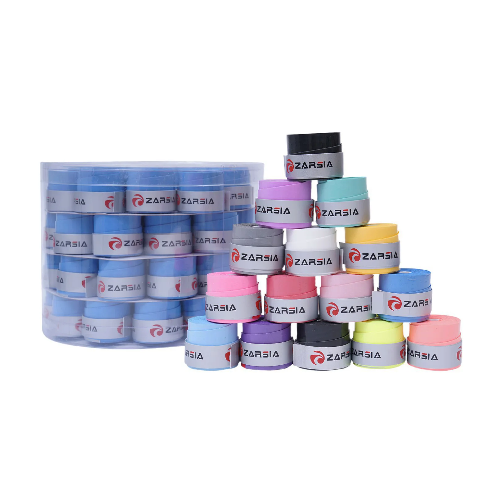 10 Pz/Lotto Sticky Overgrip Antiscivolo Racchetta Da Tennis Grips Accessorio Per Padel Shock Tennis Badminton Squash Training Sweatband