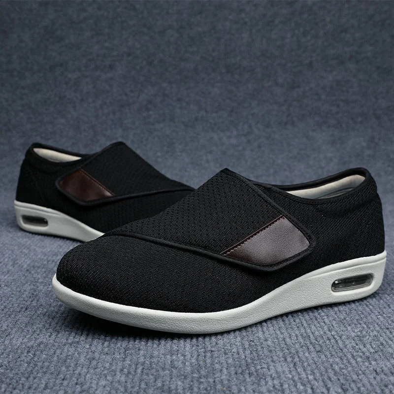 Breathable Non Slip Shoes For Middle-aged And Elderly People Light Casual Walking Shoes Adjustable Elastic casual sneakers