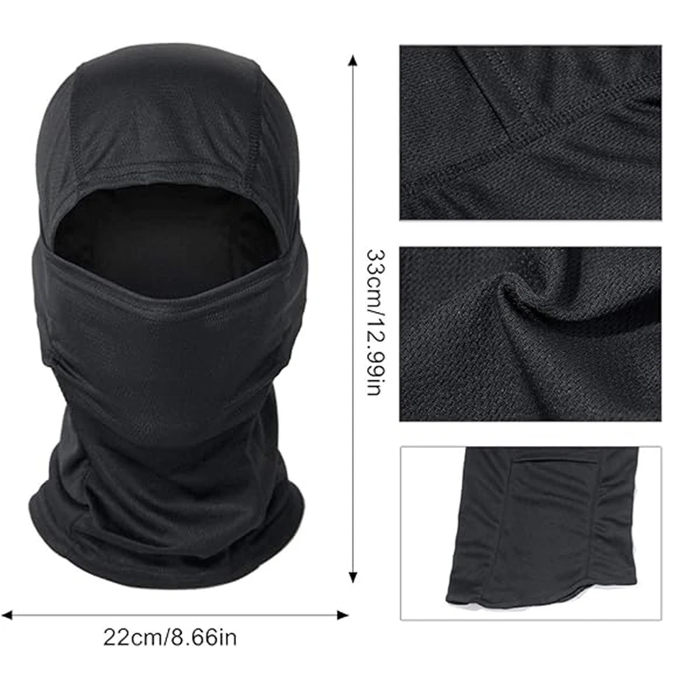 Cagoule Multi-Sports Golovejoy – Protection UV, Respirante, Taille Unique, Homme/femme