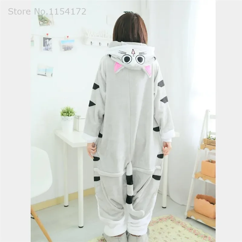 Kigurumi Kitchen Chi Cat Animal Onesies Pajamas Cartoon Costume Cosplay Pyjamas Adult Onesies Party Dress Halloween Pijamas